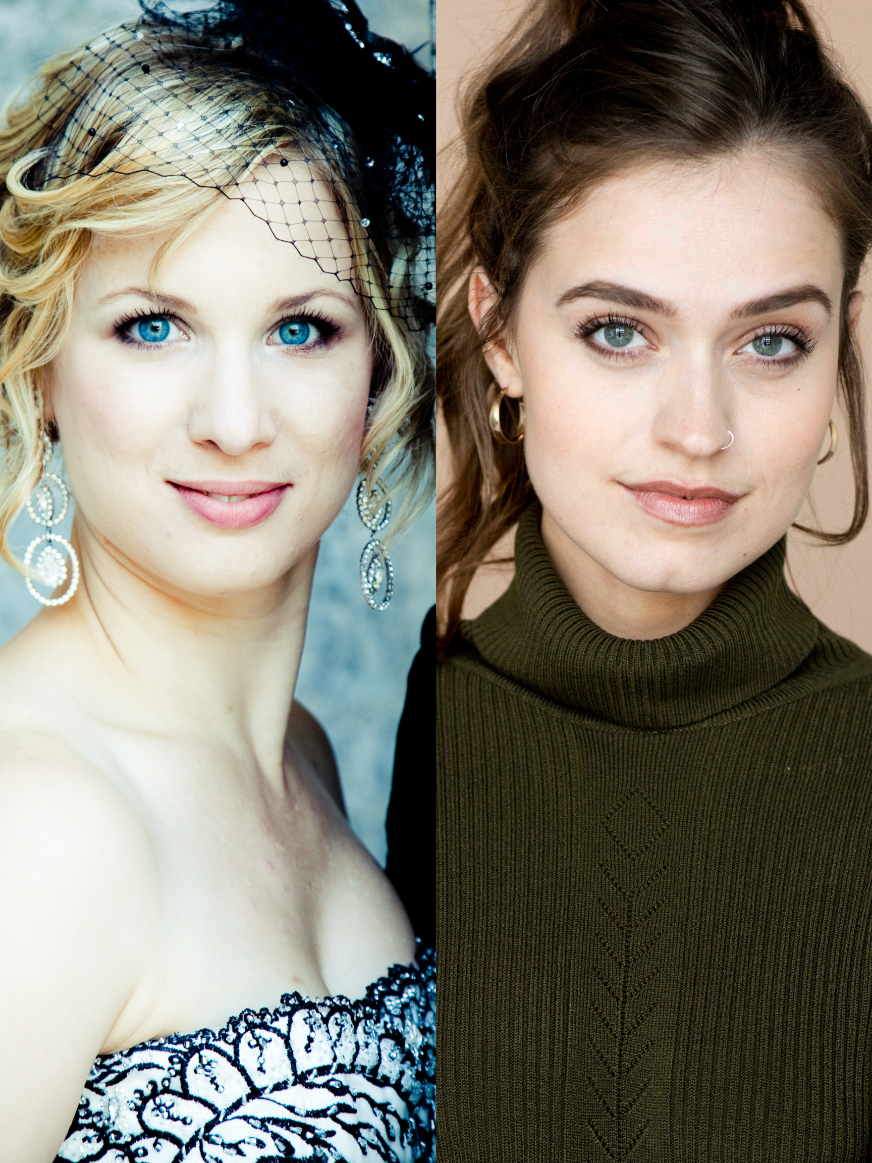 Lara Ciekiewicz and Elena Howard-Scott with Flipside Opera