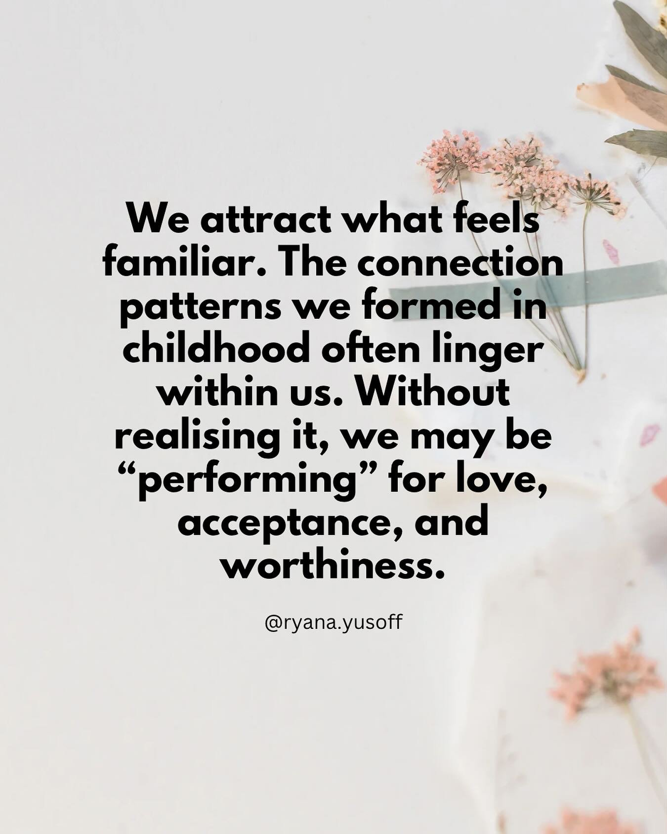 Growing up, I faced a lot of abandonment&mdash;both emotionally and literally. To feel accepted and loved, I unconsciously went the extra mile, trying to matter. But nothing was ever enough.

I slowly depleted internally while appearing fine on the o