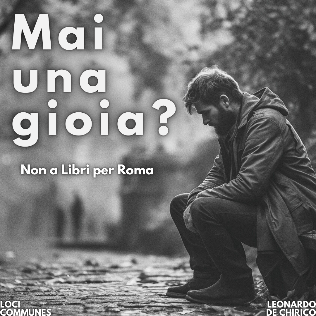 Mai una gioia? Non a Libri per Roma