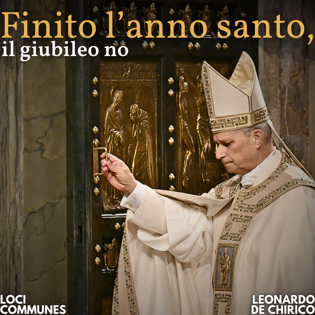 Finito l’anno santo, il giubileo no