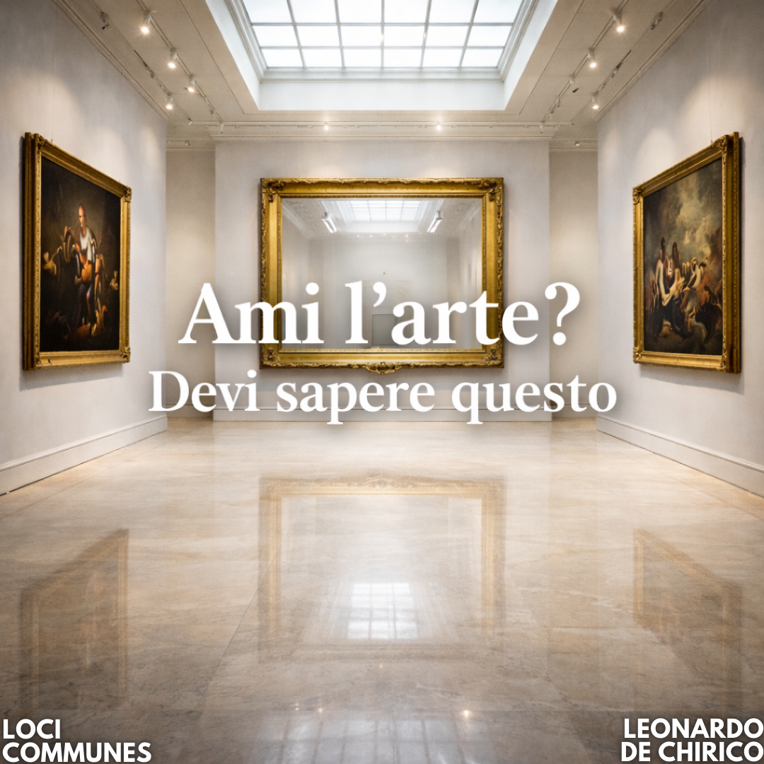Ami l’arte? Devi sapere questo