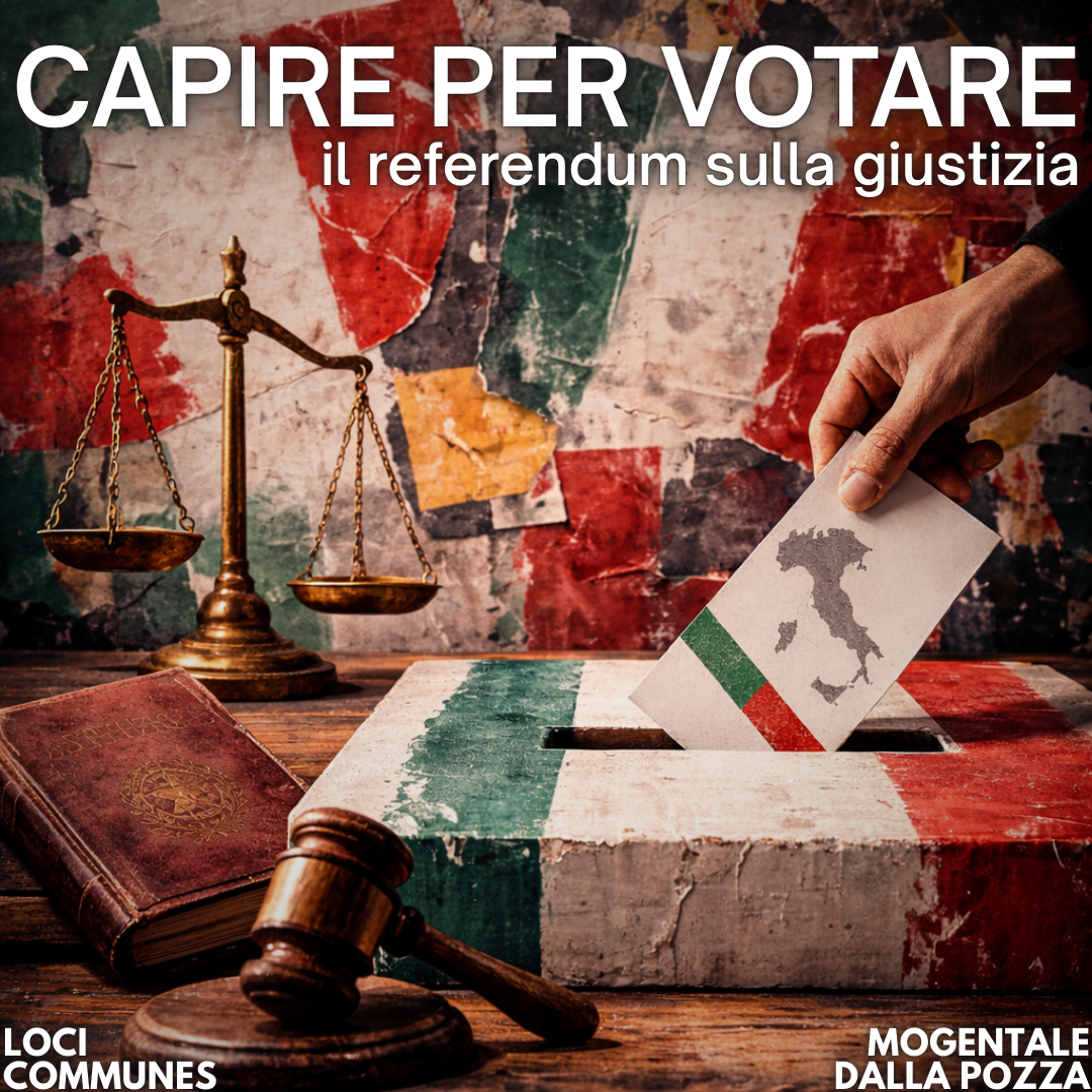 Capire per votare: il referendum sulla giustizia
