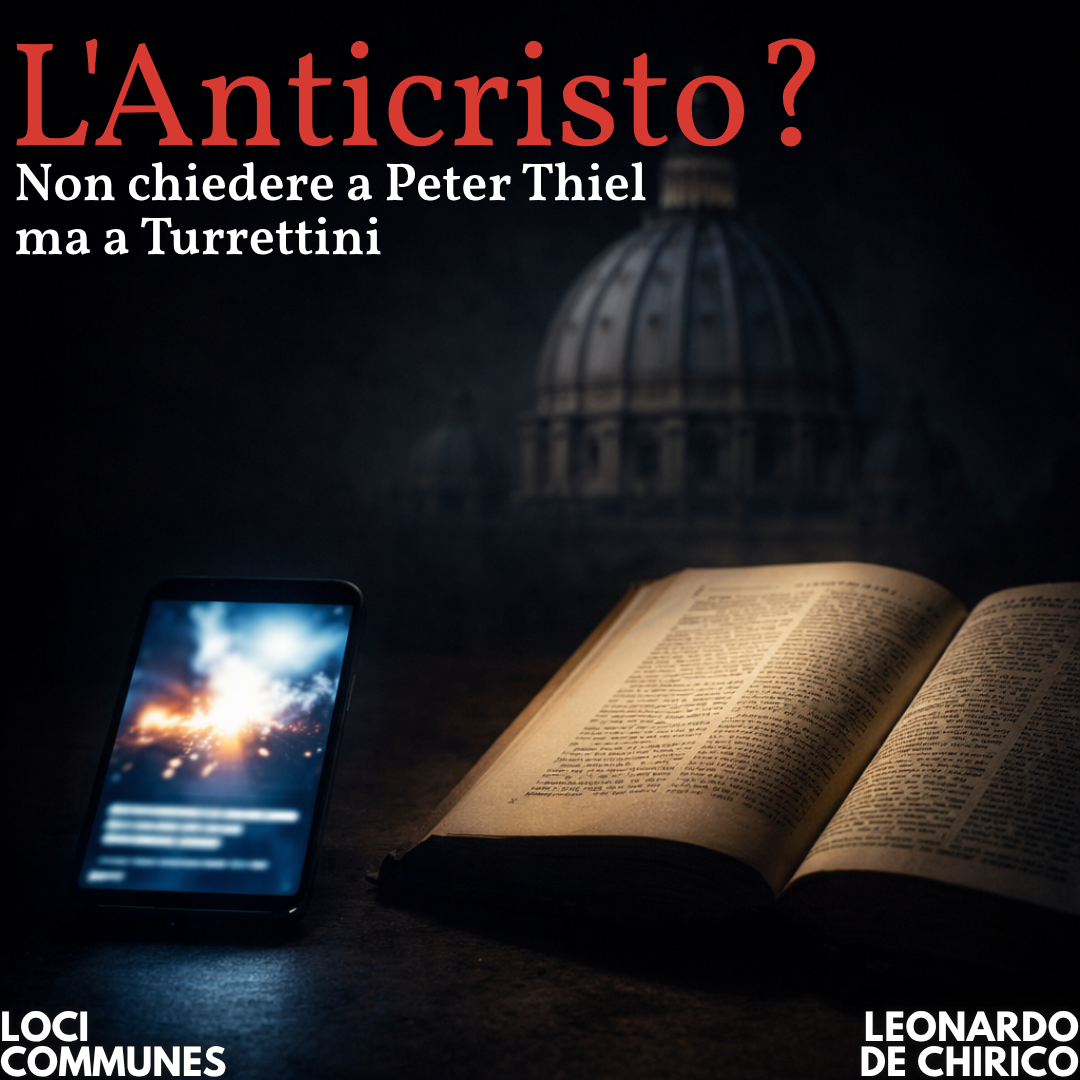 L’Anticristo? Non chiedere a Peter Thiel, ma a Turrettini