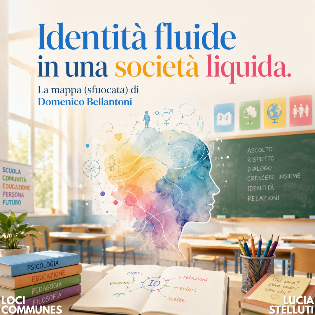 Identità fluide in una società liquida. La mappa (sfuocata) di Domenico Bellantoni