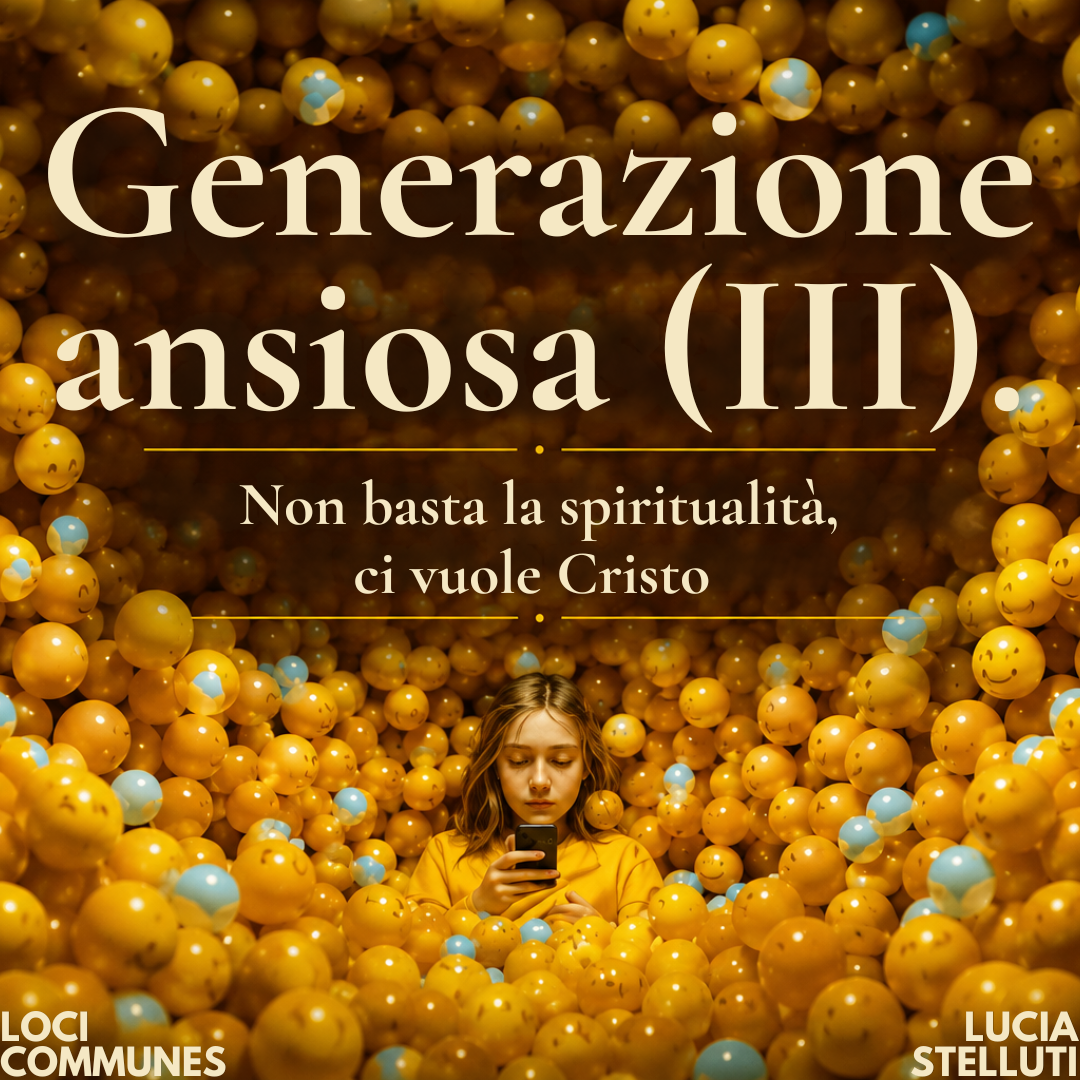 Generazione ansiosa (III). Non basta la spiritualità, ci vuole Cristo 