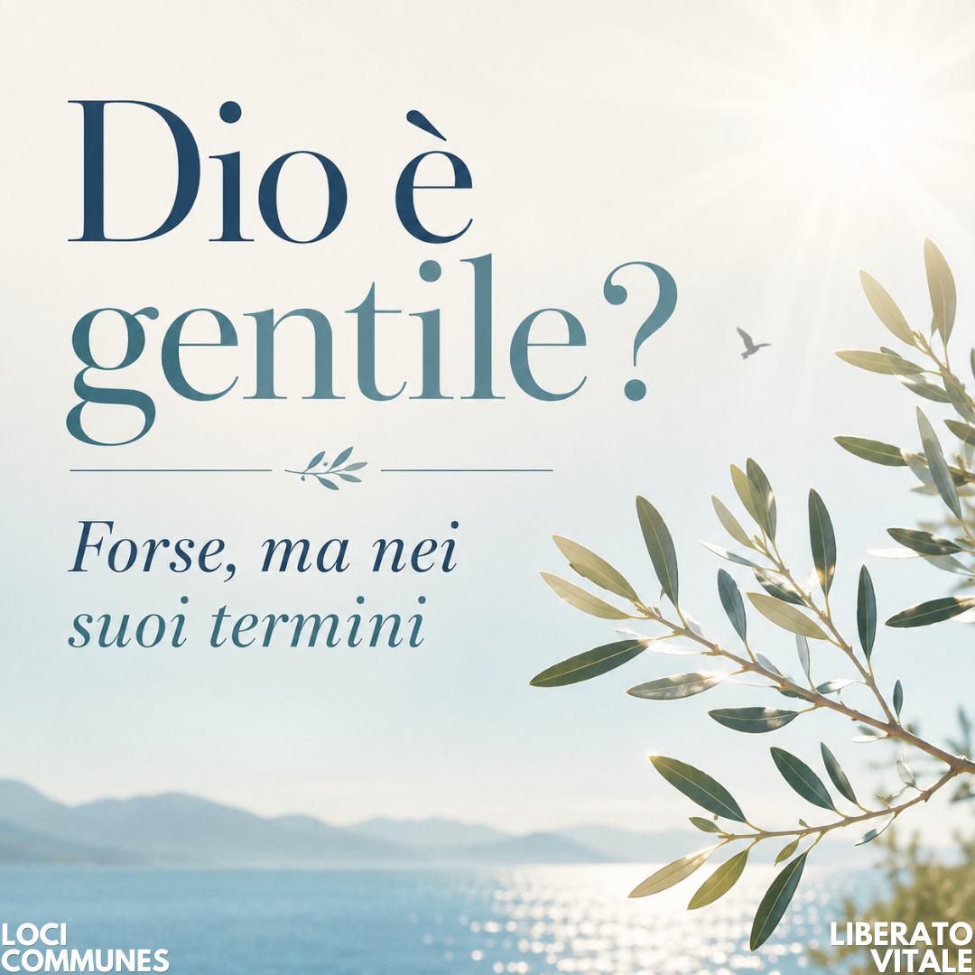 Dio è gentile? Forse, ma nei suoi termini