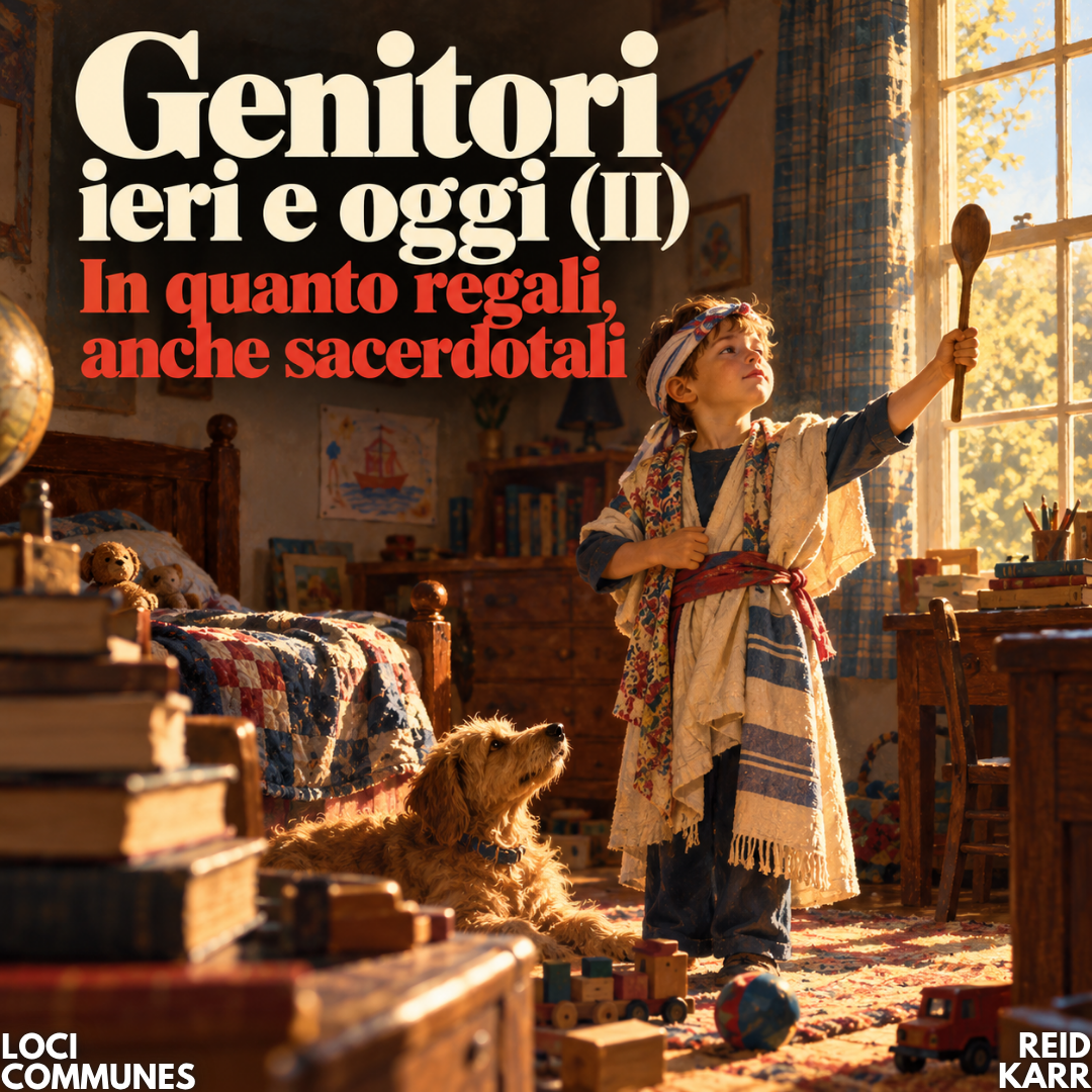 Genitori ieri e oggi (II). In quanto regali, anche sacerdotali 