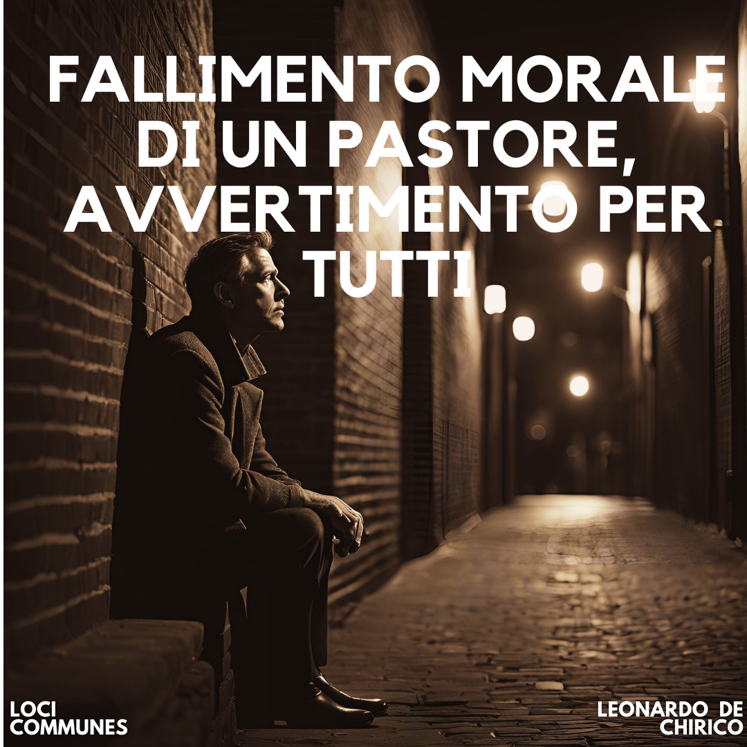 Fallimento morale di un pastore, avvertimento per tutti