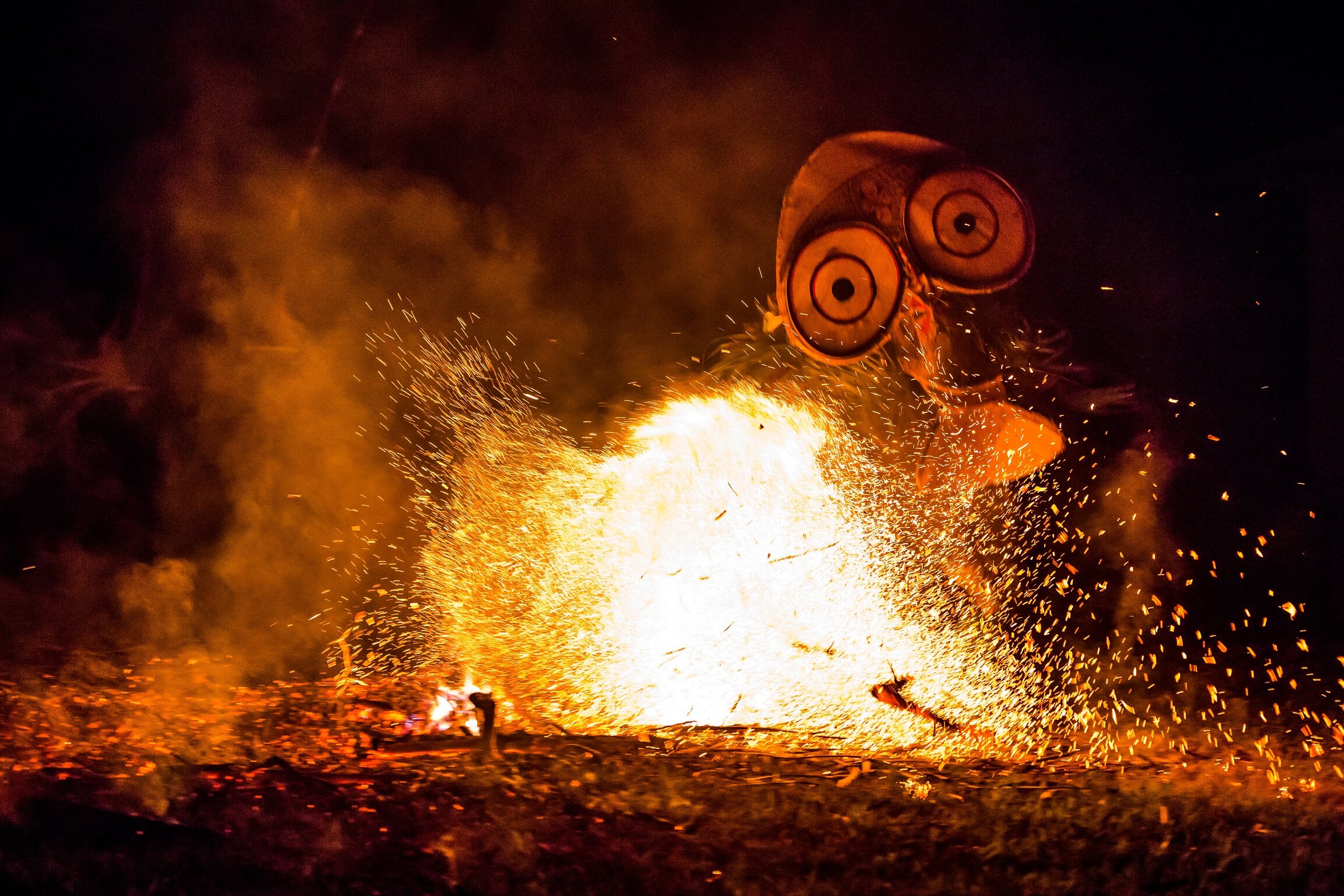 Baining Fire Dancer, East New Britain