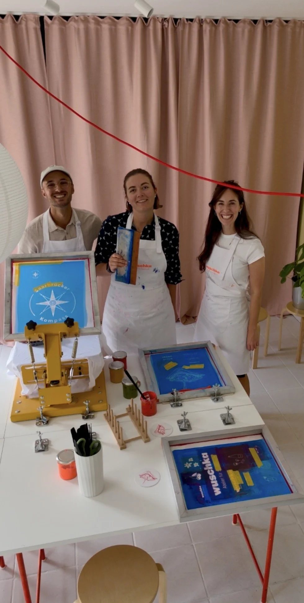 Siebdruck selbst gemacht: Unser Kreativ-Nachmittag im Wuschka Atelier Saarbrücken