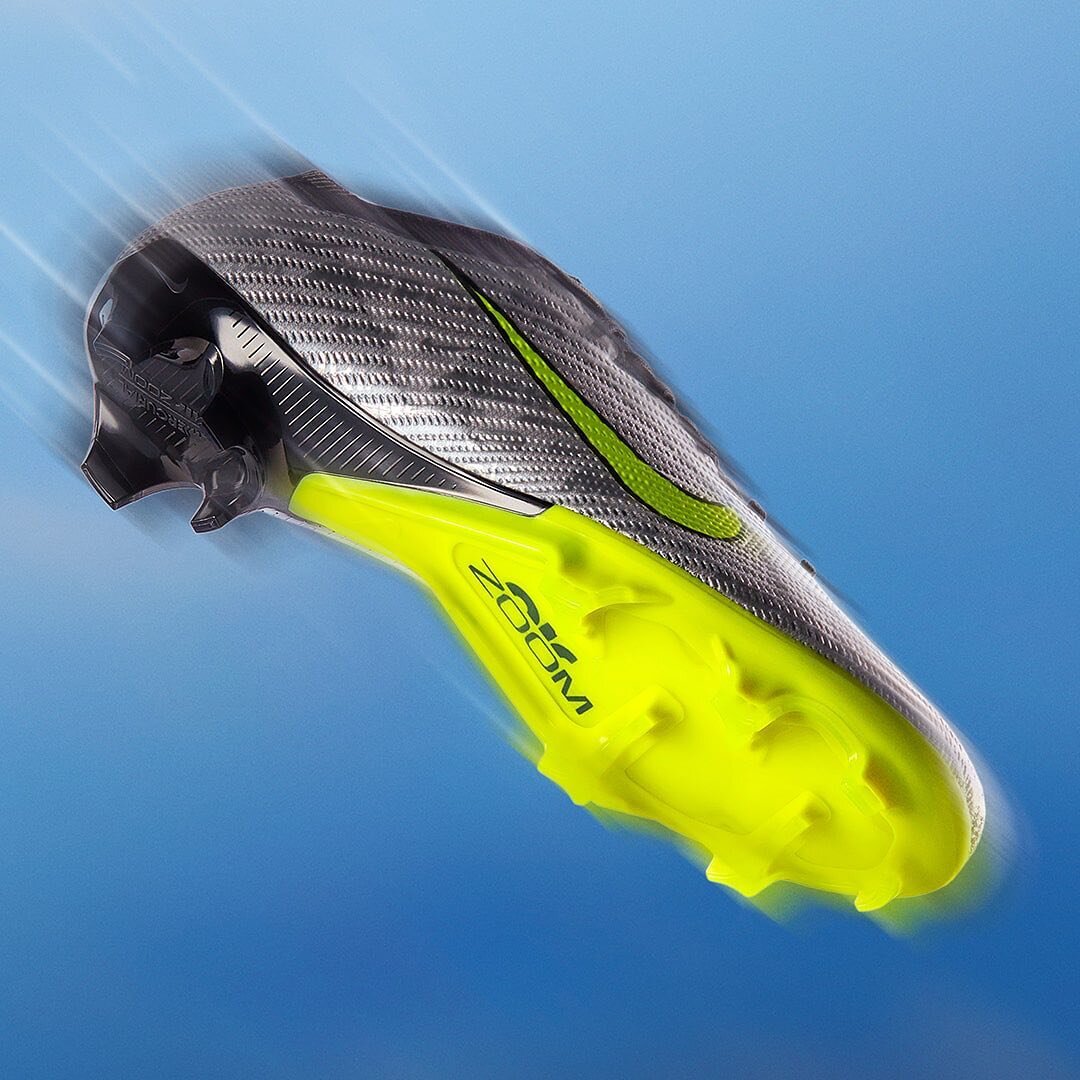 Next up in the Nike Mercurial 25th Anniversary Collection&hellip;

A metallic silver based Vapor, finished with a volt tick and soleplate. Just like the Superfly, they aren&rsquo;t limited edition and will be dropping a long side them next Thursday💥