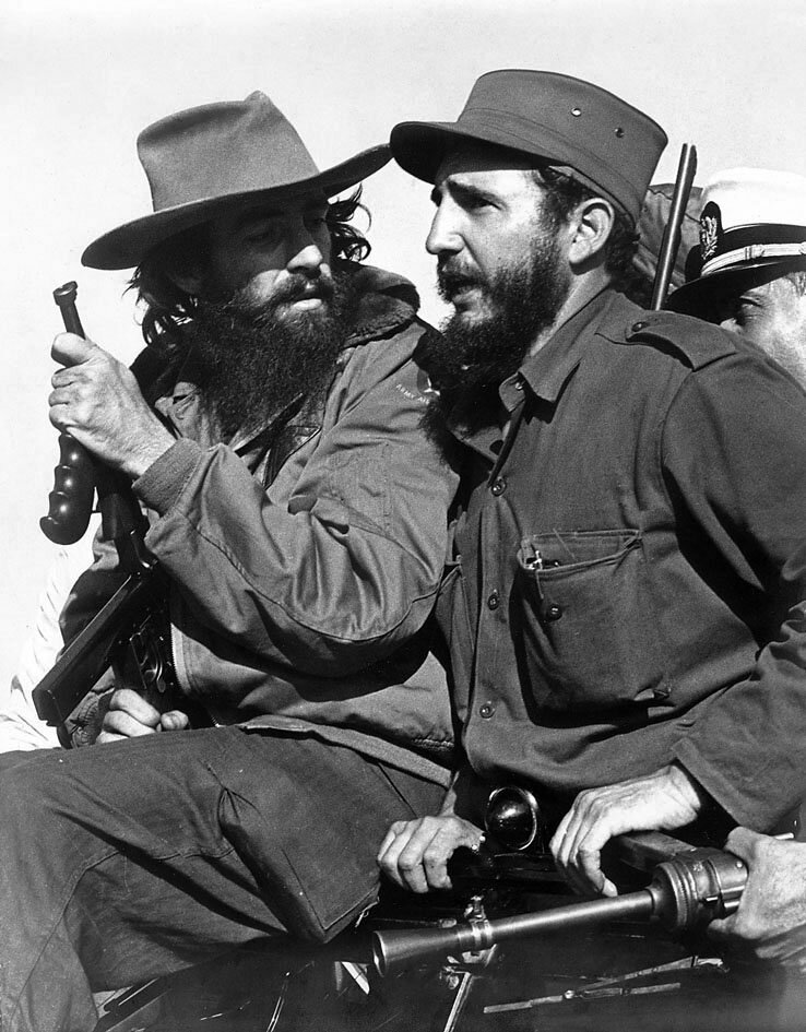 Fidel Castro and Camilo Cienfuegos by Luis Korda