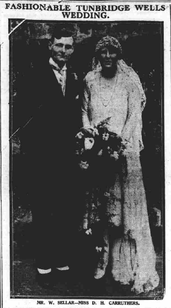 Only photo of either Sellar or Yeatman not in copyright. Sellar's wedding 6 April 1929