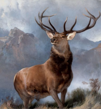 The Monarch of the Glen by Landseer