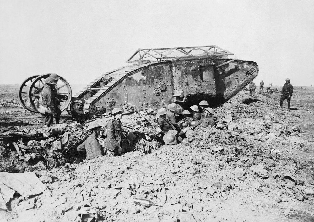 British Mark 1 (male) tank