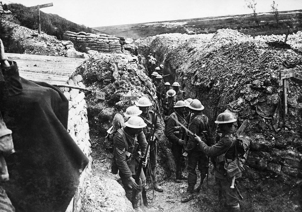 Lancashire Fusiliers trench, Beaumont Hamel