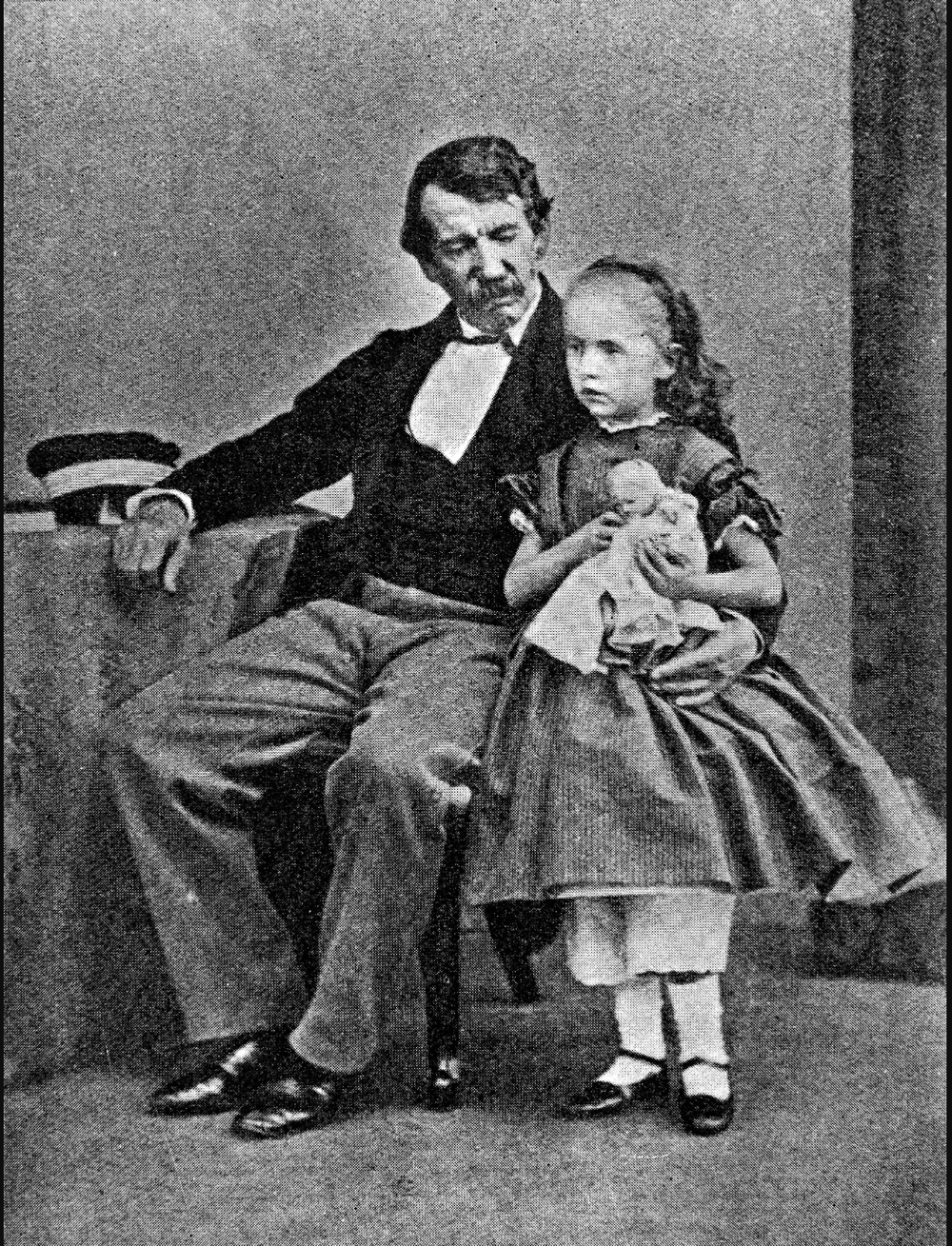 Livingstone with his daughter