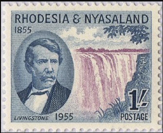 Rhodesia &amp; Nyasaland stamp 1955