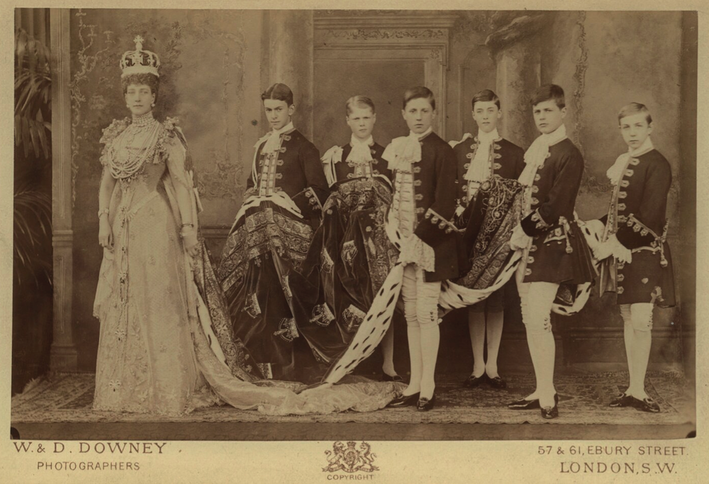 Queen Alexandra at coronation in 1902