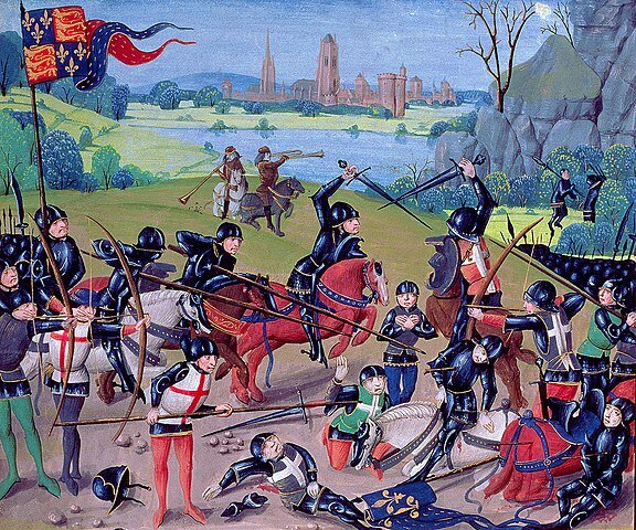 1415 Battle of Agincourt, St.Alban's Chronicle