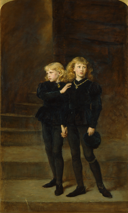 The Princes in the Tower by John Everet Millais (1878)