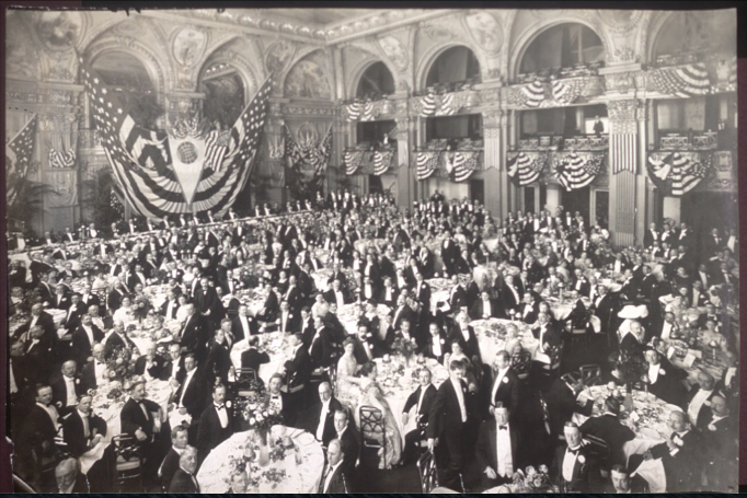 Arctic Club of America banquet in honor of Cook, Sept 23, 1909, Waldorf-Astoria, NY