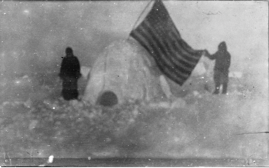 Cook. Ittukusuk and Aapilaq reach the North Pole April 21 1908