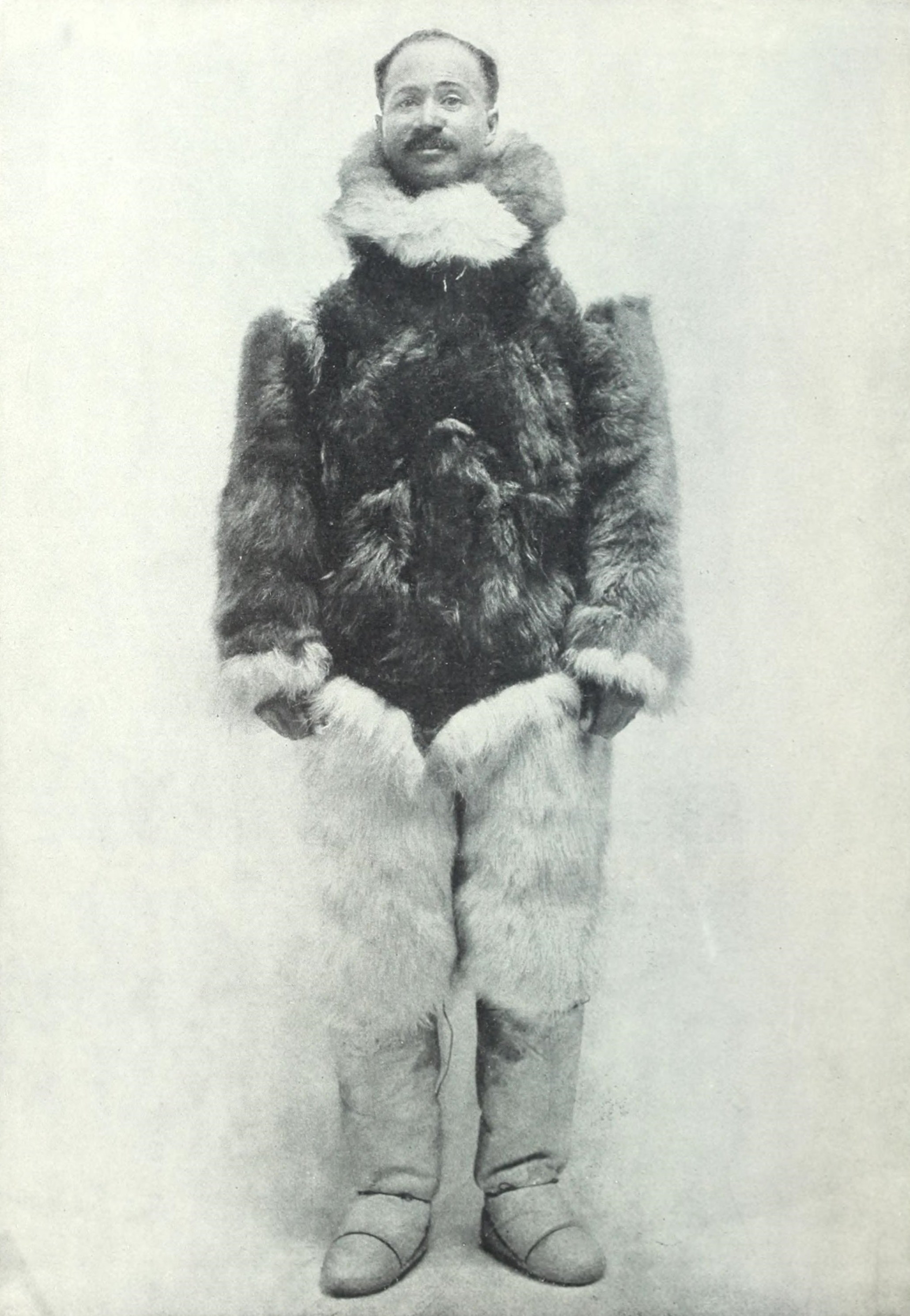 Henson in Arctic furs