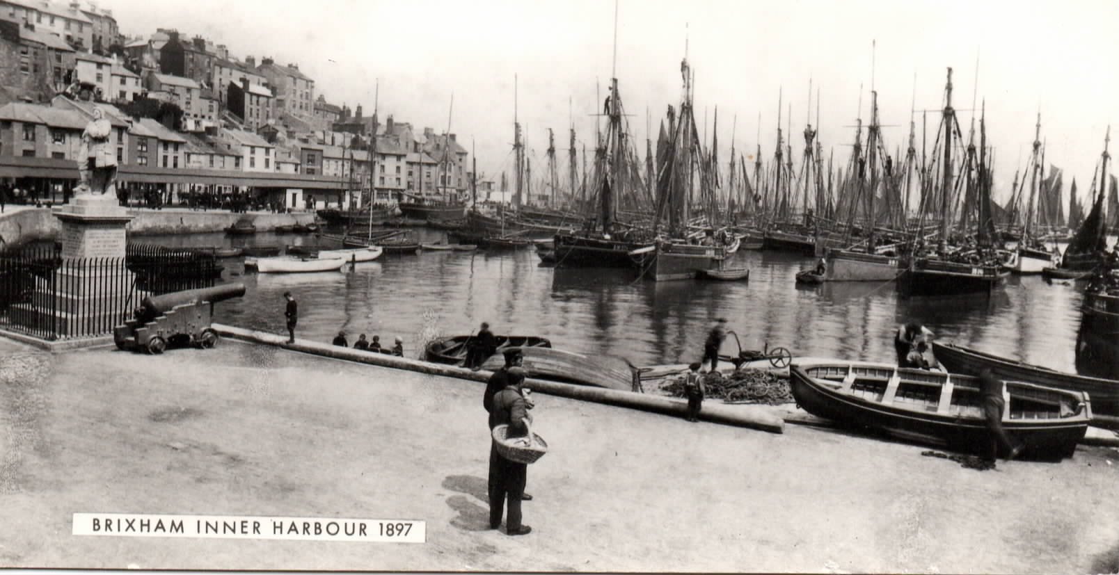 Brixham Inner Harbour 1887