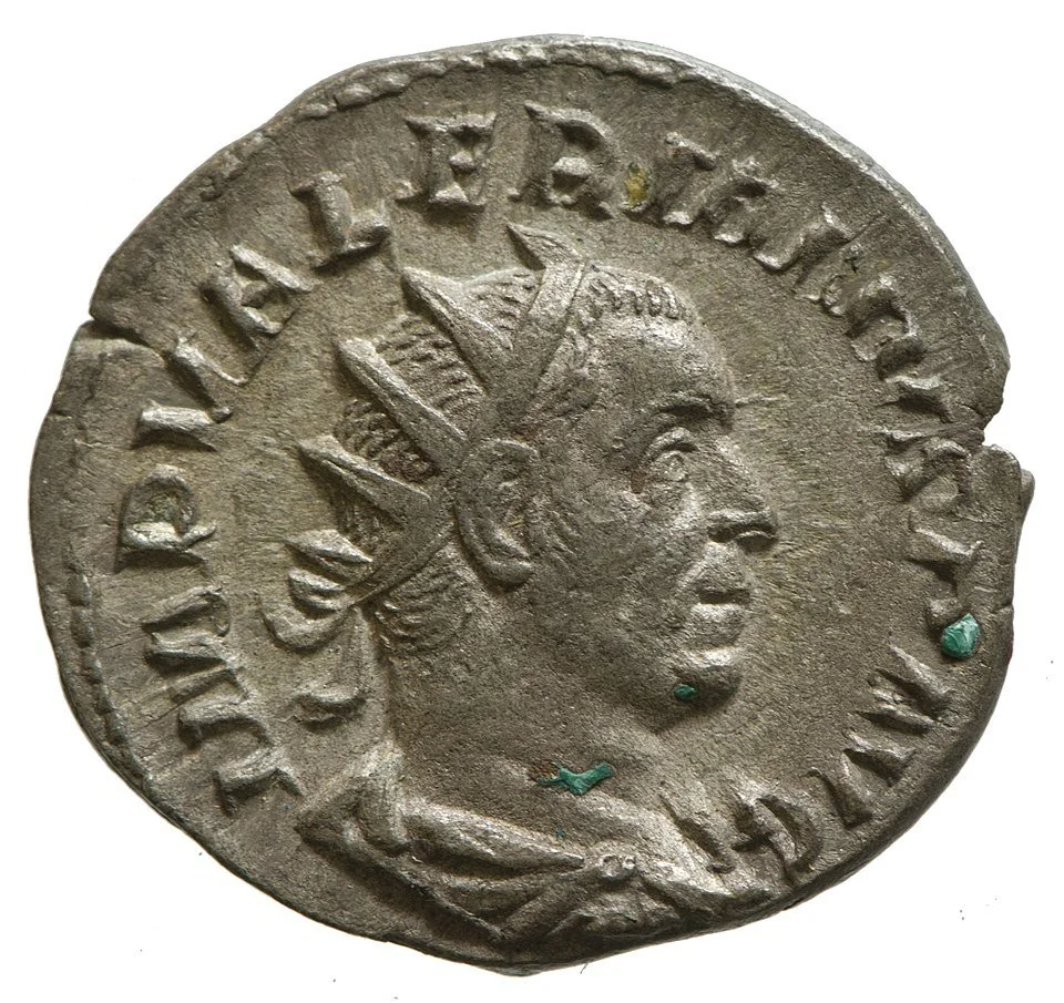 Emperor Valerian who persecuted Christians AD257-60