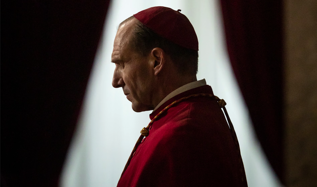 Ralph Fiennes in the film 'Conclave'