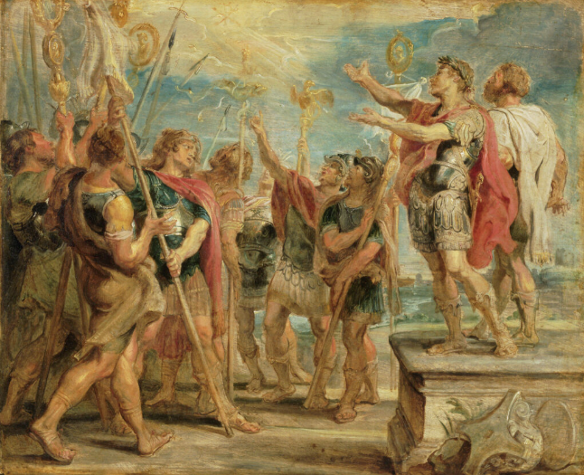 The Emblem of Christ Appearing to Constantine, by Reubens 1622