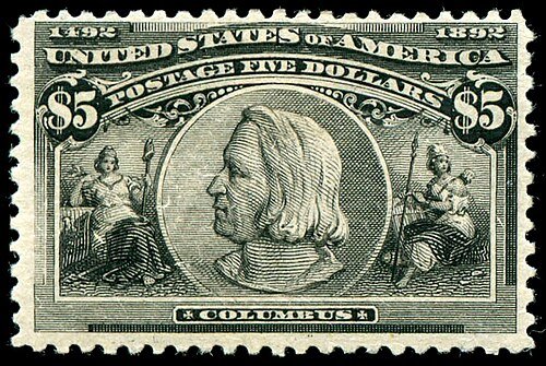 1892 5 dollar bill