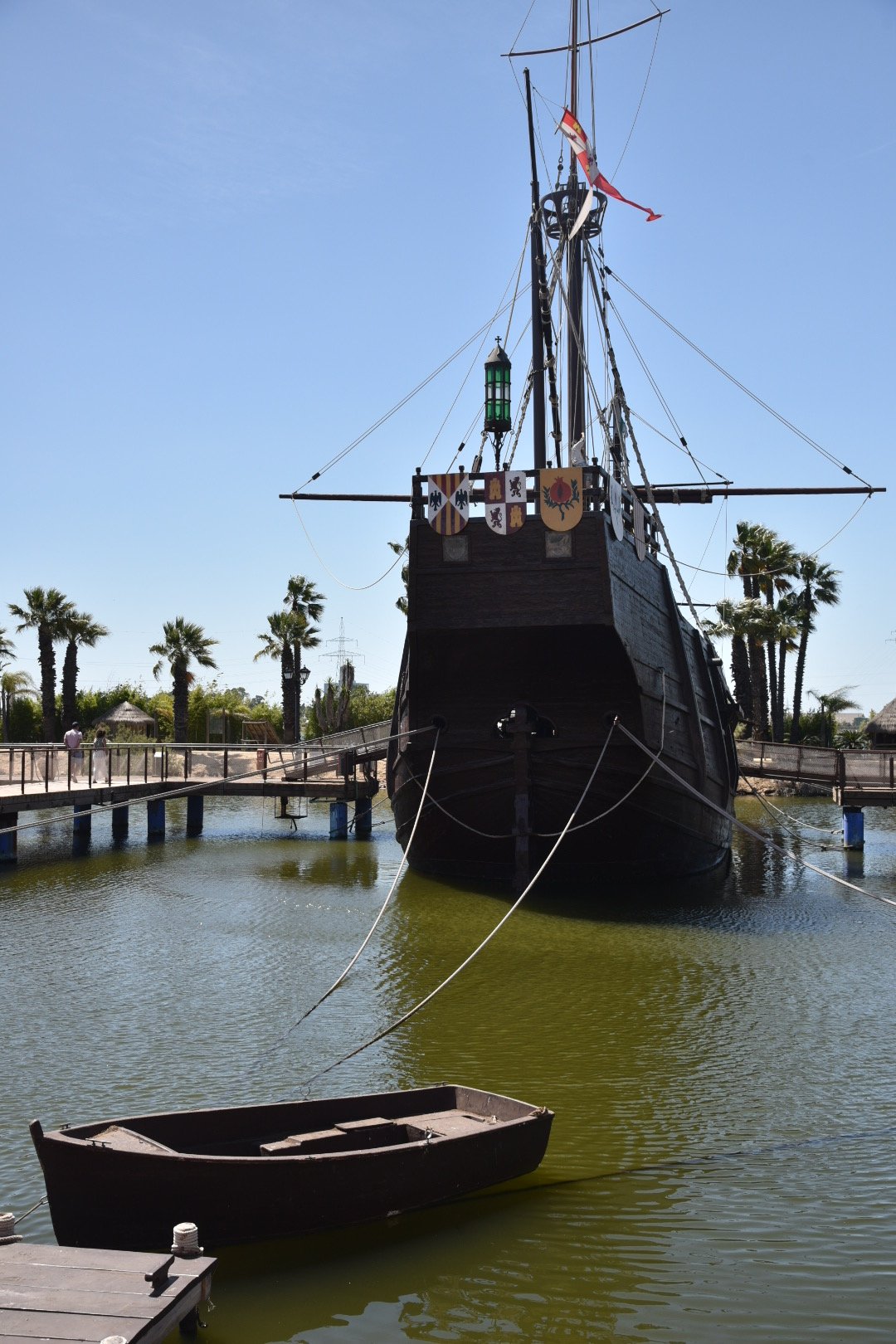 Santa Maria replica, Palos
