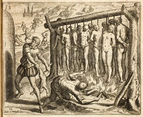 Spanish atrocities on Cuba in contemporary Las Casas's account