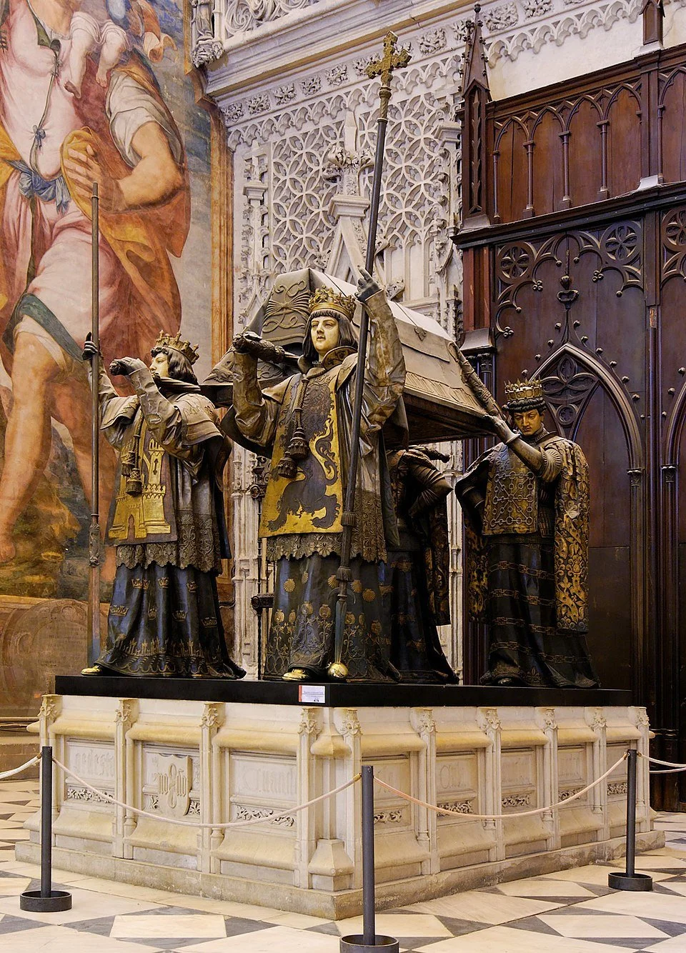 Tomb of Columbus in Seville