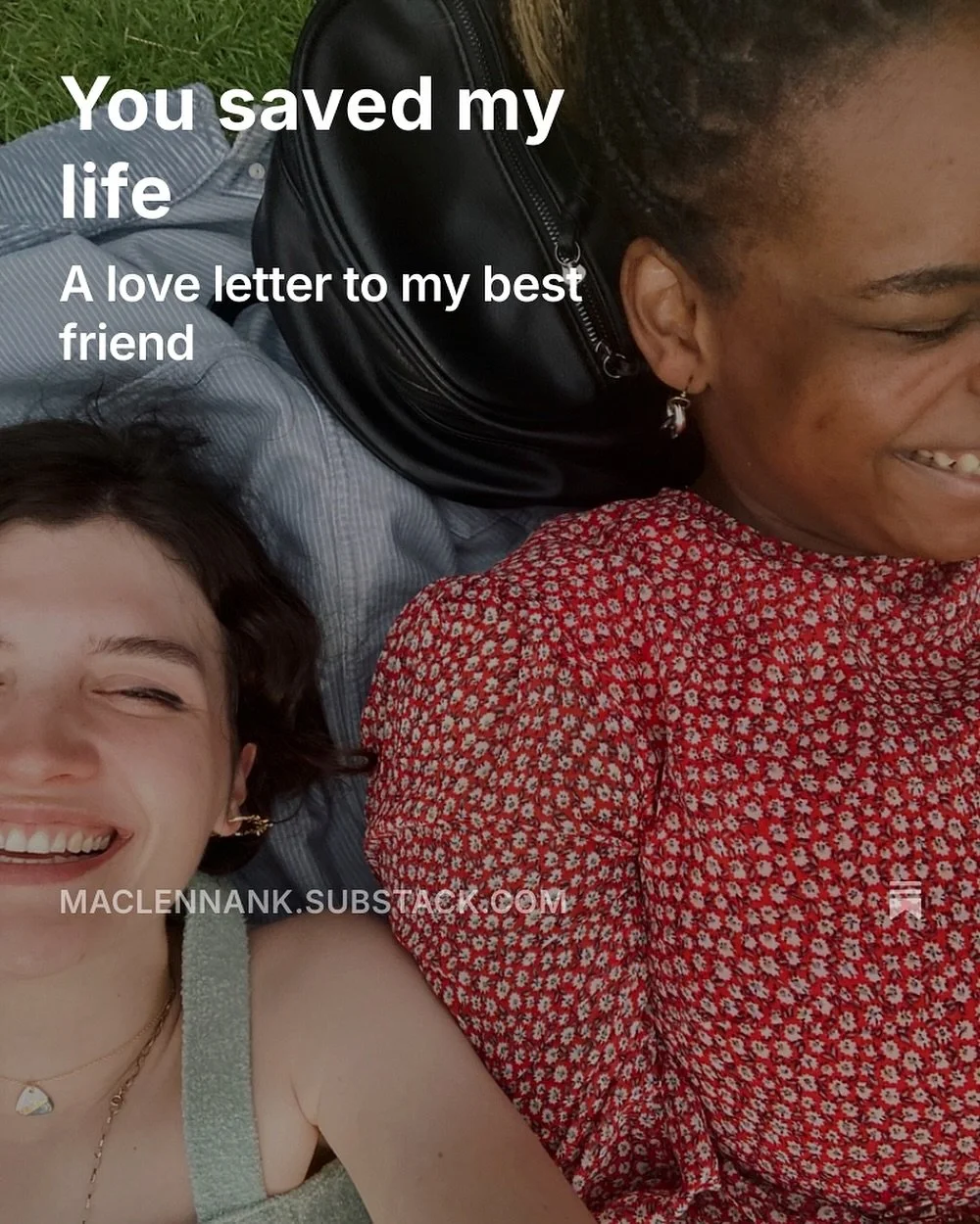 I write on Substack, around once a week. This week I wrote a love letter.🌀

#loveletter 

Link in bio/stories to read in full.