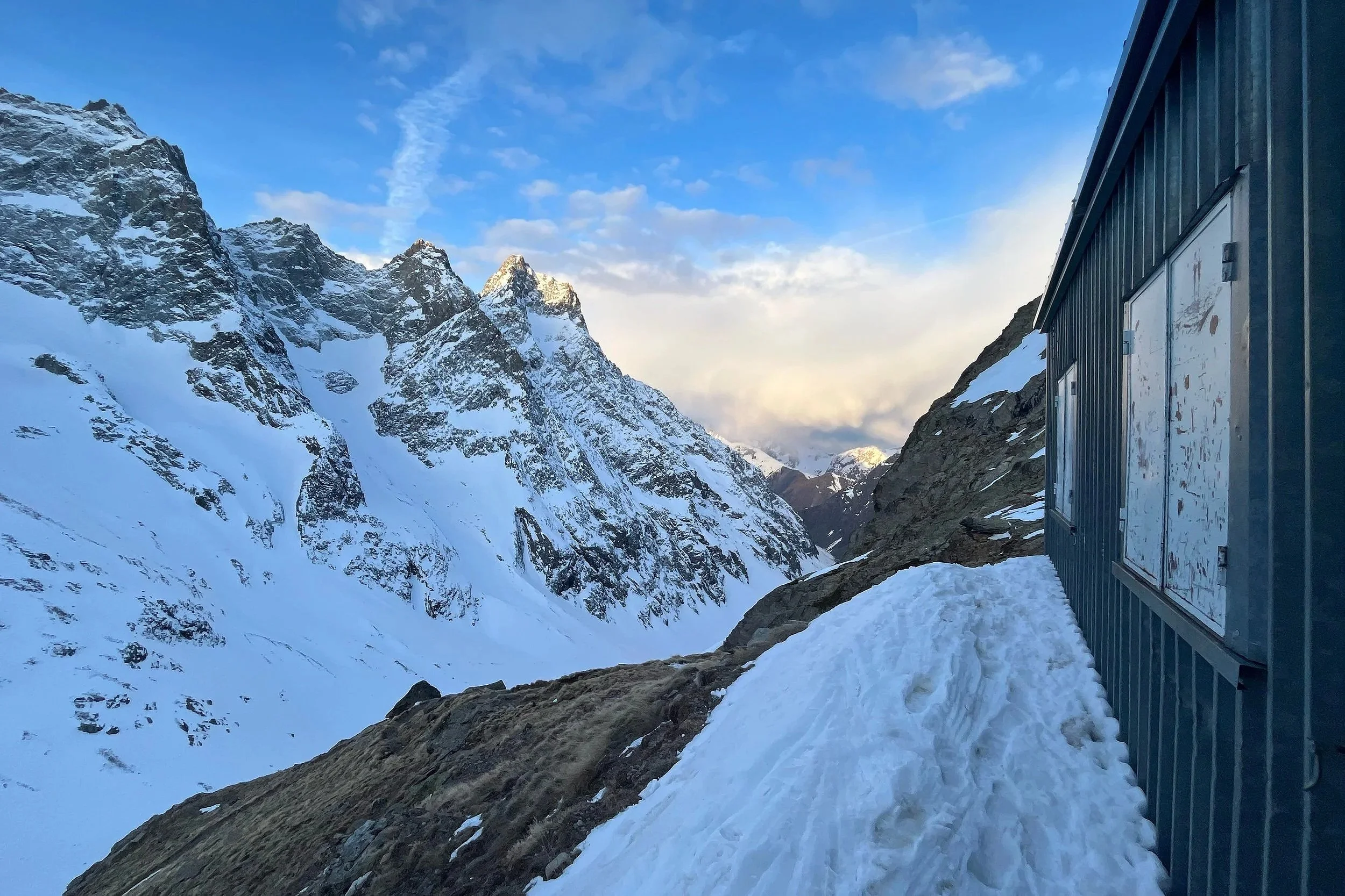 Refuge de la Selle, Vallon du Diable, La Grave, France (photo: David Hewett)