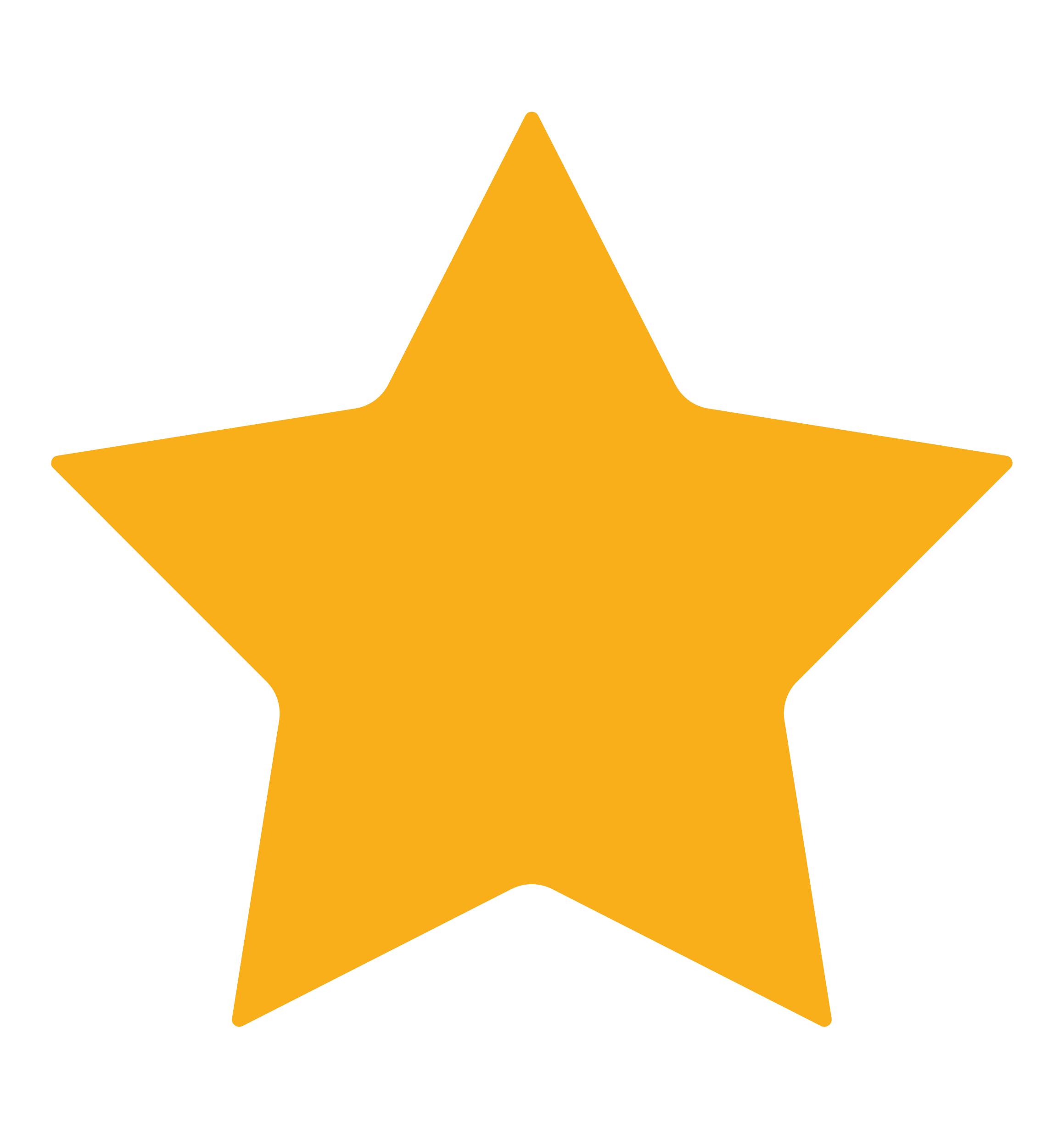 A large gold star with black outline on a black background.