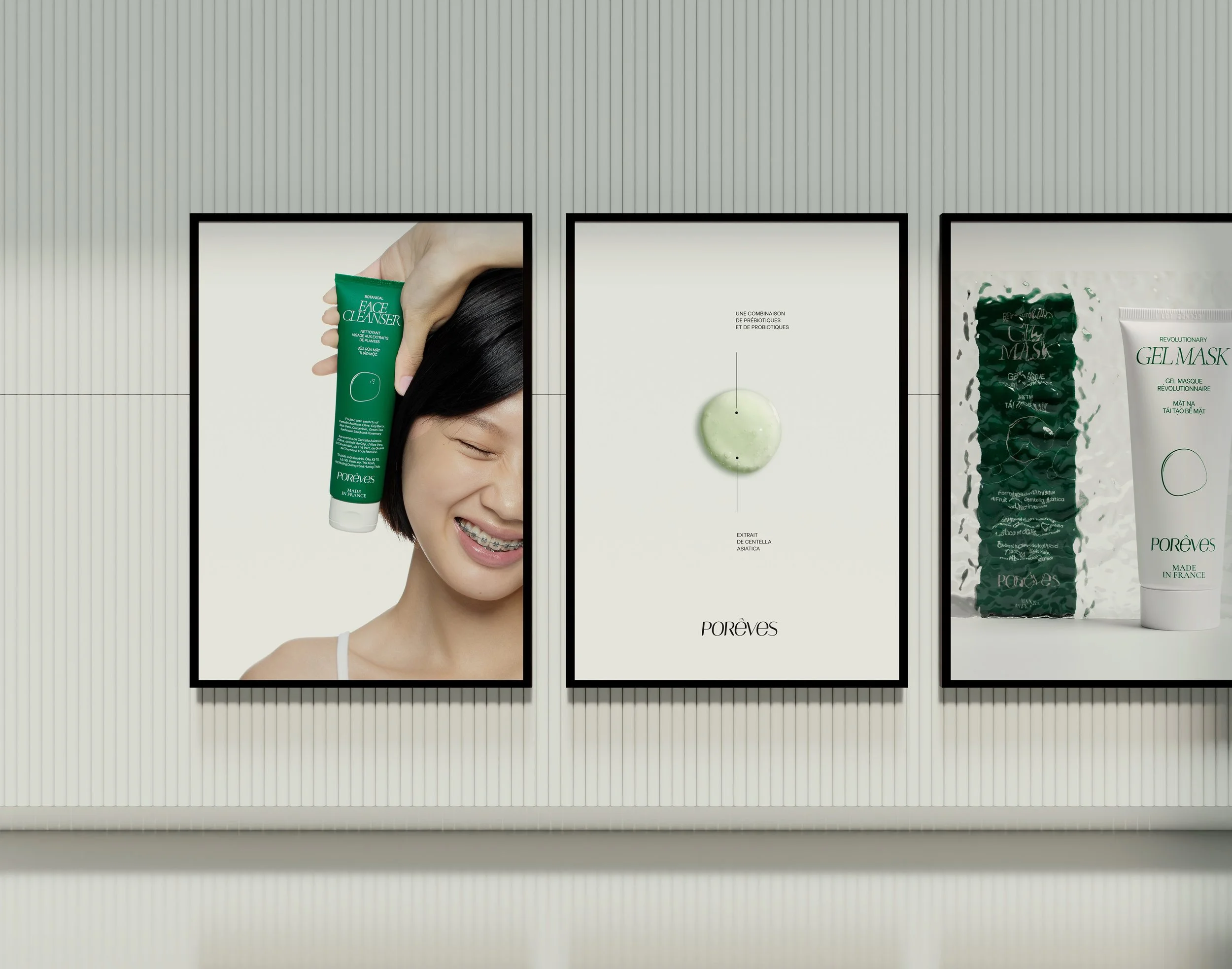Campagne d'affiche pour une marque de cosmétique vietnamienne made in France