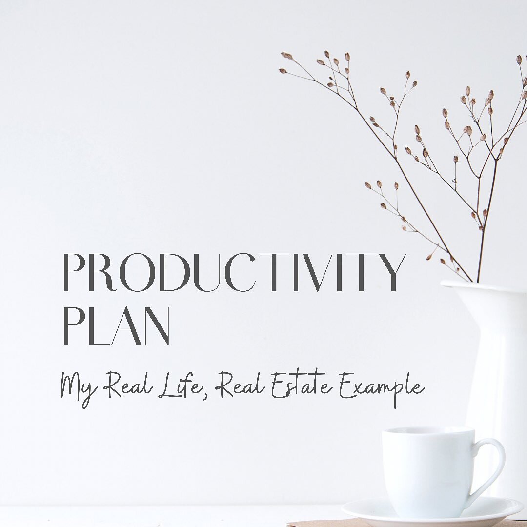 I met with my team yesterday to talk through our productivity plan as we slow down this real estate season. This is literally straight from my recap email of what we are doing, I hope it gives you some ideas! 

✨CRM System: 
- Add Association Lists
-