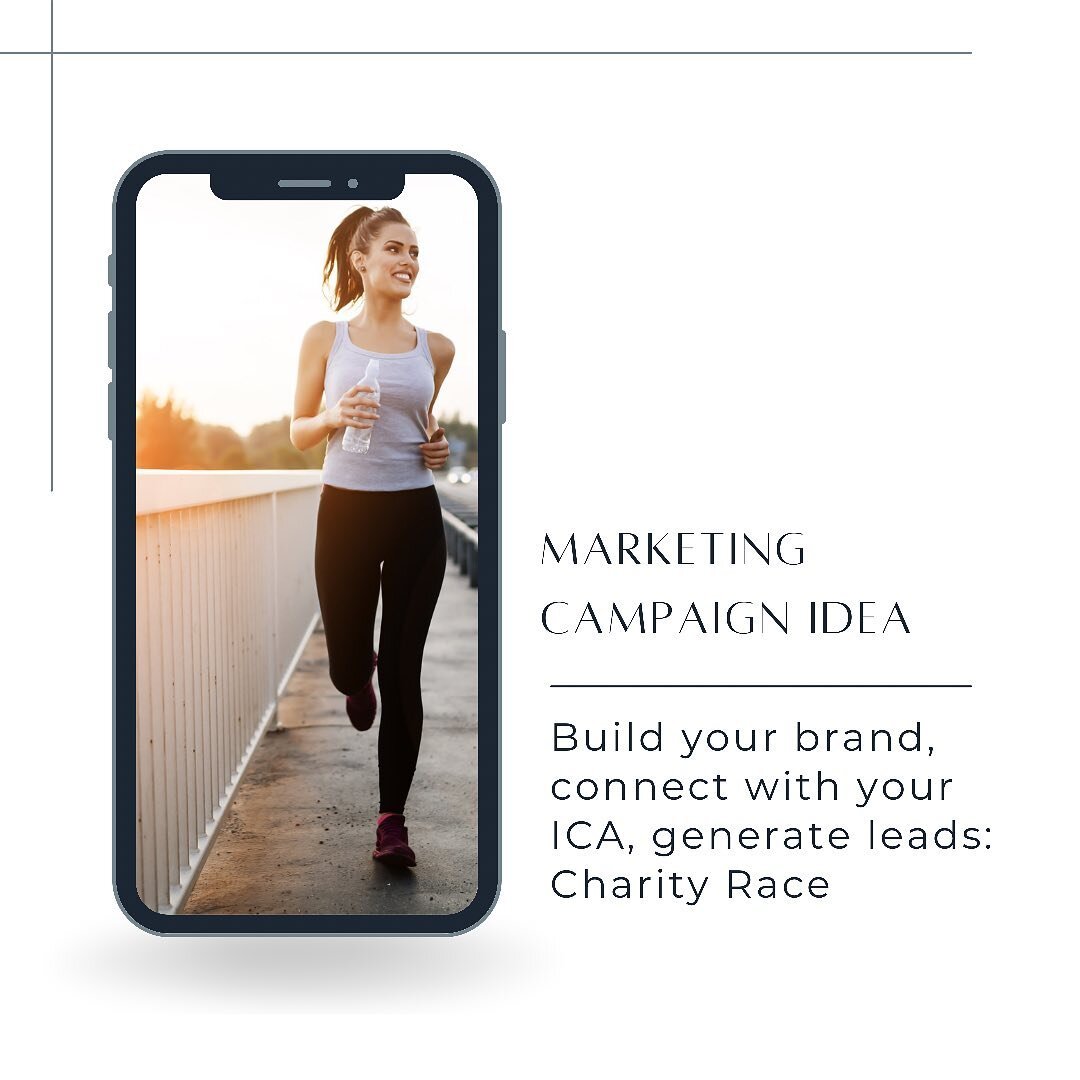 Marketing Campaign: Women&rsquo;s Race

Month: August 2021

Purpose: Connect with local movers and shakers, build brand, get in front of charity&rsquo;s sphere, generate leads (contact info for email drip marketing), intentionally grow social media p