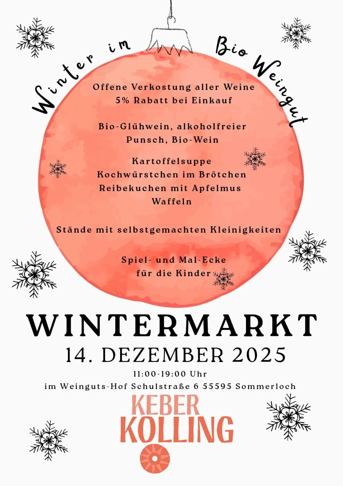 Wintermarkt im Weingut