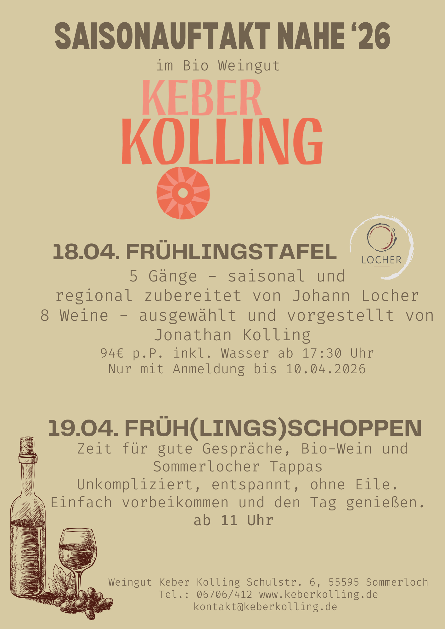 Früh(lings)schoppen