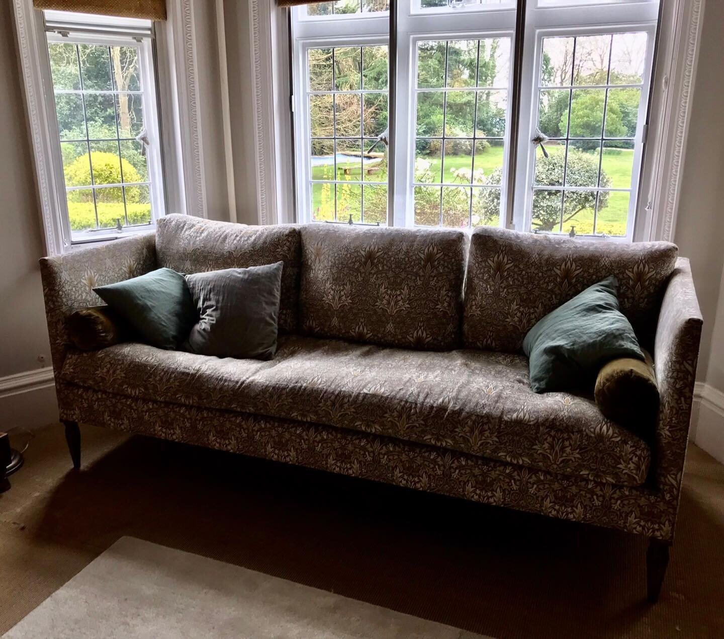 Great to see one of our Campaign sofas settled in after a couple of years