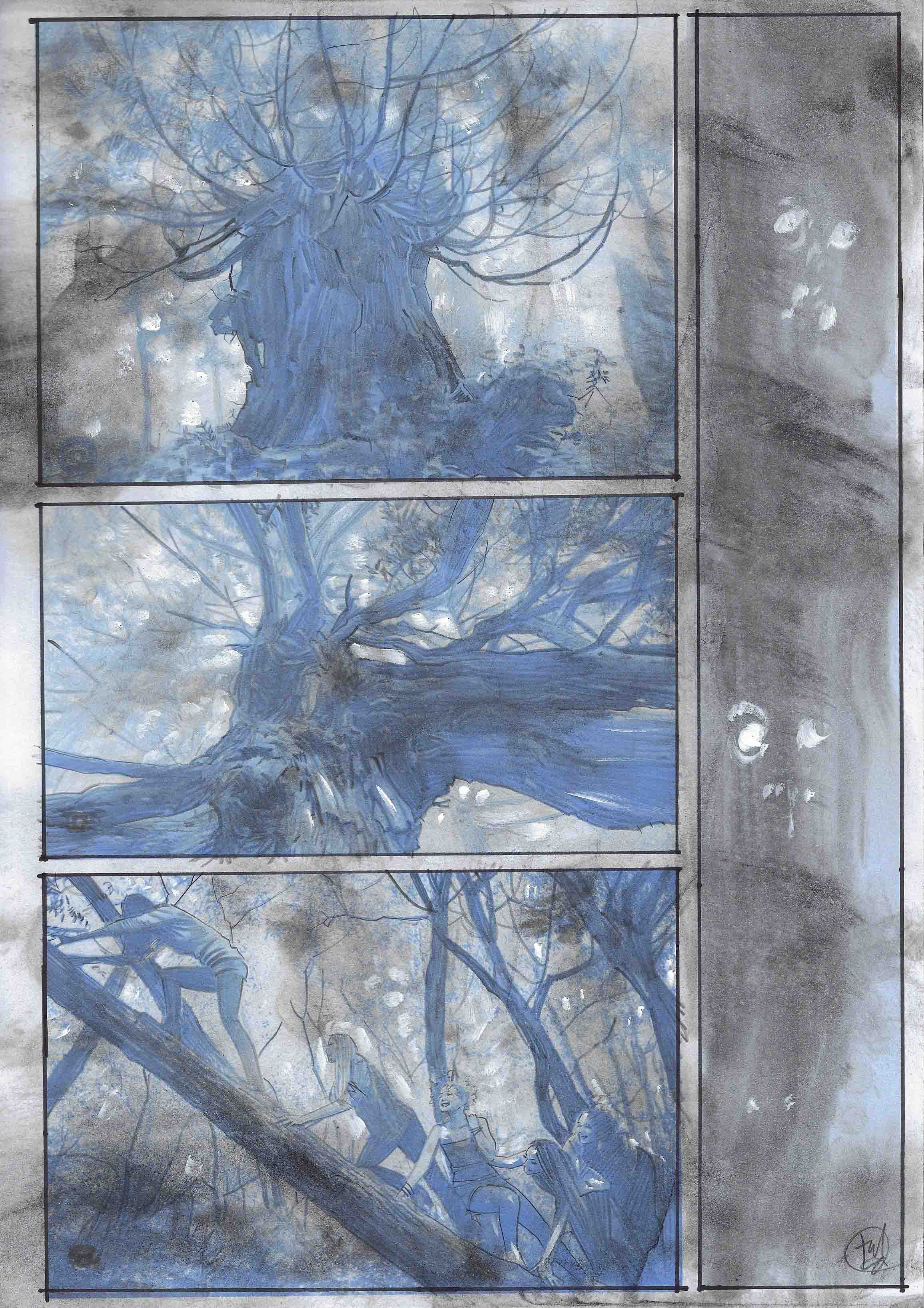 tula lotay original art Groupies Page TBD E.jpg