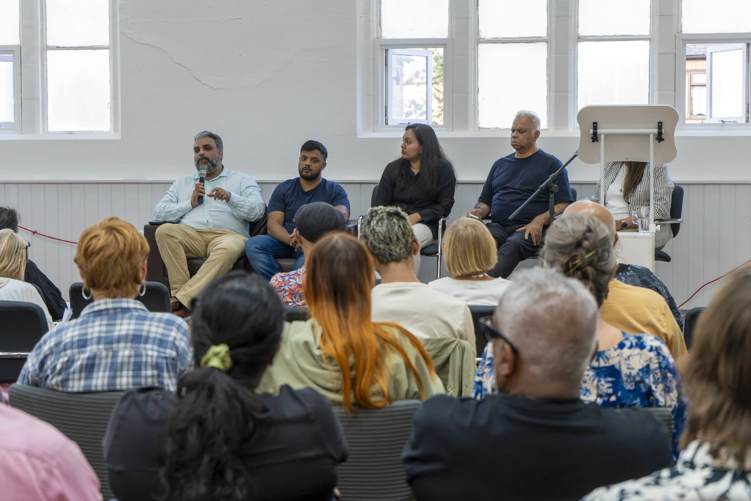 Attendees and guest speakers at the Nottingham Solidarity Network event