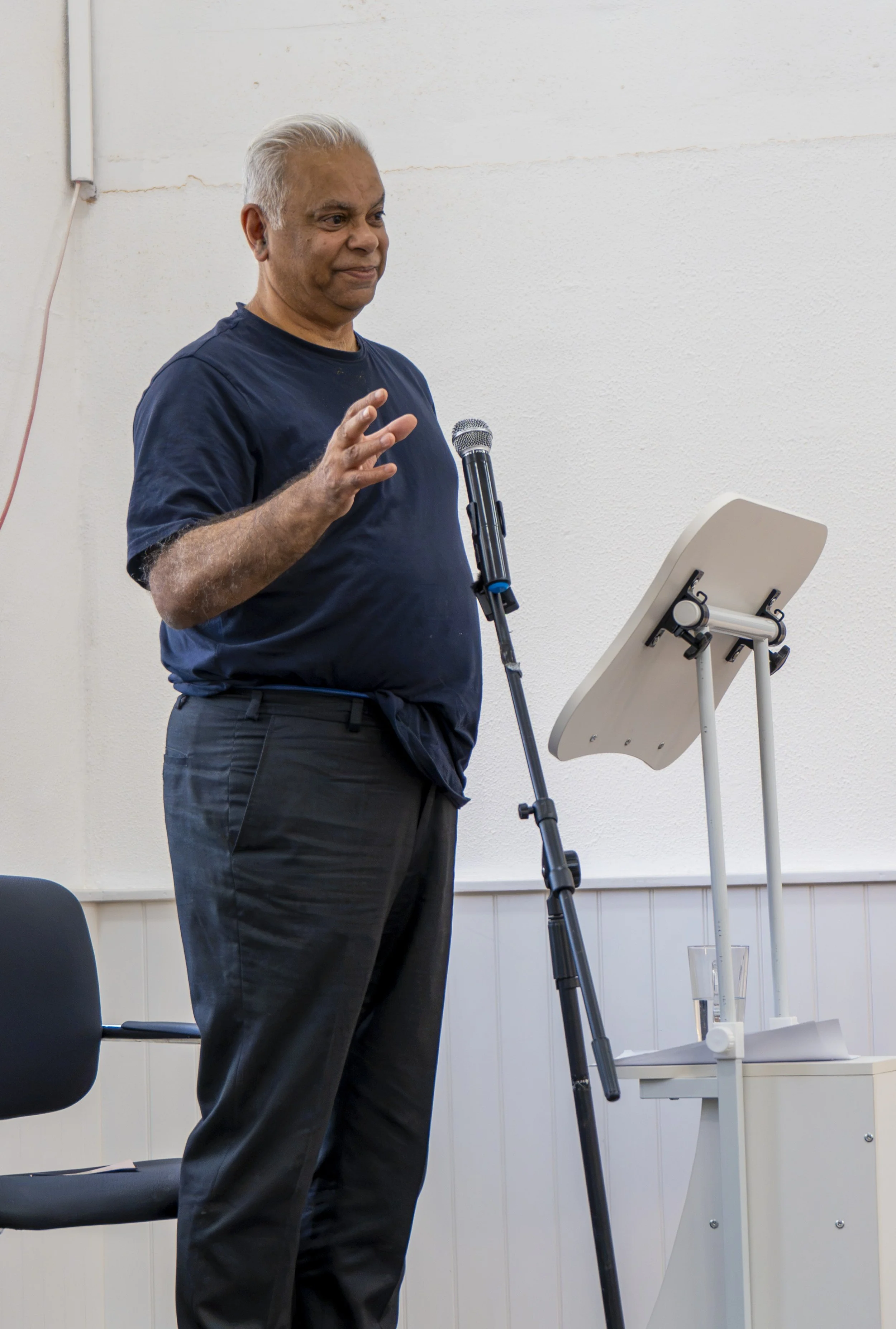 Suresh Grover, National Coordinator and founder of The Monitoring Group