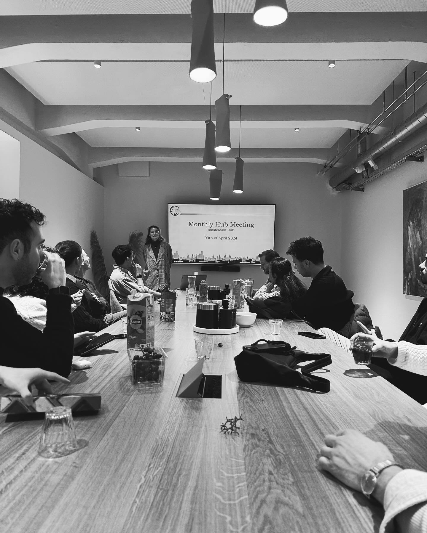Every month we get together for our monthly hub meeting. 💡
In this session we hear updates from the board, we look back on project successes and we look ahead to activities and events for the coming month. 📊

Thanks to @trueprice_org for hosting us
