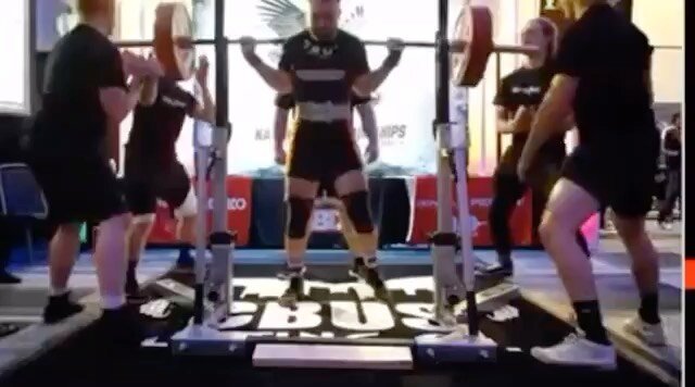 @Milushman competed at USPA Drug Tested Nationals last Saturday and performed extremely well.  Trey had a great prep leading into this competition, and it all came to fruition on meet day, landing him PRs on all lifts with a 230kg/507lb squat, a 152.